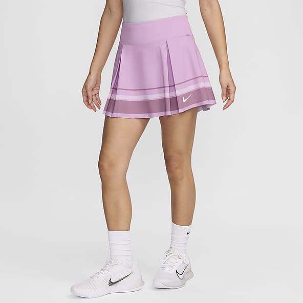 Pink nike tennis dress top